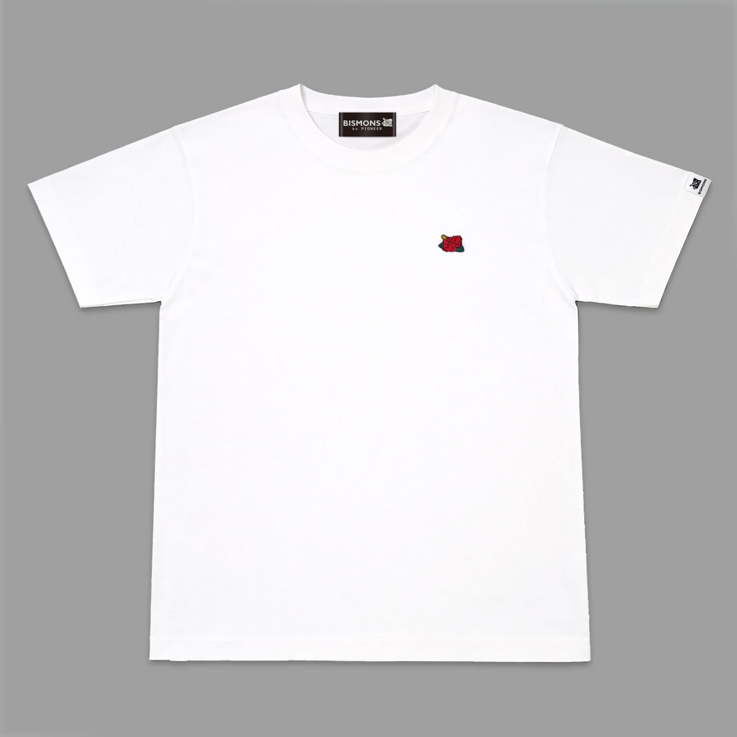 BISMONS ストップボタン ワンポイント刺繍 Tシャツ XL2枚セット ワンポイント刺繍Tシャツ – BISMONS