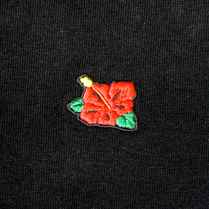 ワンポイント刺繍ロングTシャツ